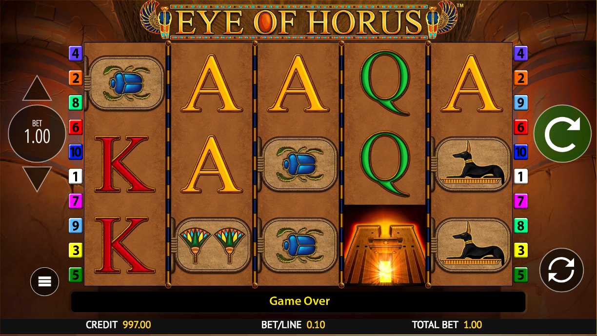 Eye of horus online game